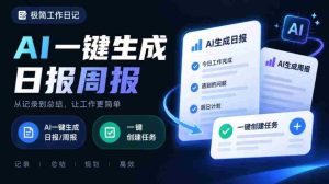 每日周报撰写烦恼多？截图轻松选屏，AI智能转换成有序任务，打造高效工作日志-任任的小木屋 - 热点知汇
