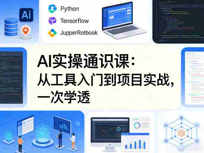 AI实操通识课，从工具入门到项目实战，一次学透-任任的小木屋 - 热点知汇