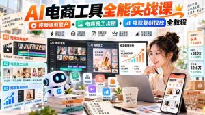 揭秘AI电商神器，一站式视频剪辑、美图制作与爆款打造全攻略-任任的小木屋 - 热点知汇