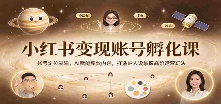 打造爆款内容，IP人设养成秘籍：小红书变现孵化课程深度解析，AI技术助力高阶运营技巧-任任的小木屋 - 热点知汇