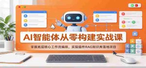 从零开始打造AI智能体:深度解析核心工作流,实操RAG插件构建知识库项目-任任的小木屋 - 热点知汇