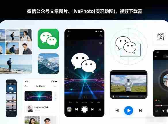 微信公众号文章图片、livePhoto(实况动图)、视频下载器-任任的小木屋 - 热点知汇