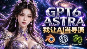 引领GPT-6 Astra执掌镜头：Higgsfield与Blender联手创制30秒玄幻电影级剪辑杰作！-任任的小木屋 - 热点知汇