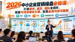 2026年中小企业营销攻略秘籍：全方位构建增长链、成交链、团队链，打造持续增长动力，确保业绩稳定与复制-任任的小木屋 - 热点知汇