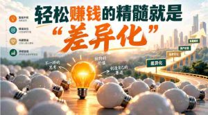 挖掘财富密码：盈利之道在于“独特定位-任任的小木屋 - 热点知汇