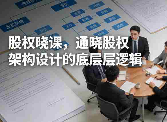 股权晓课，通晓股权架构设计的底层逻辑-任任的小木屋 - 热点知汇