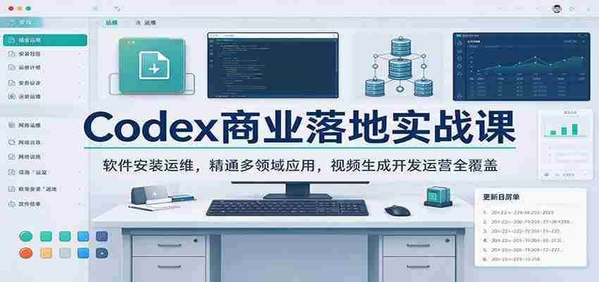 解码商业实战：全方位掌握软件运维技能，精通多领域应用，视频制作与运营一网打尽-任任的小木屋 - 热点知汇