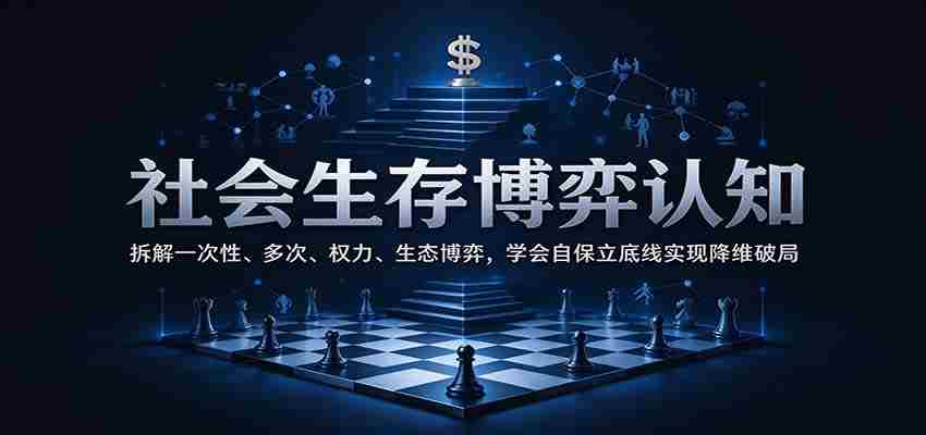 揭秘生存法则：剖析单次、复次对抗，权力与生态较量，掌握自保之道，划定底线，实现降维突破-任任的小木屋 - 热点知汇
