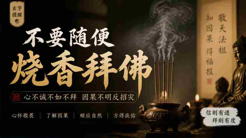 揭秘：玄学警示：谨慎行事，莫轻易祭拜神佛-任任的小木屋 - 热点知汇