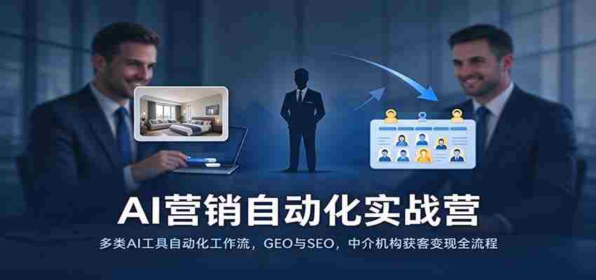 实战演练：AI营销自动化全攻略，多工具打造高效工作流，地理与搜索引擎优化，中介机构客户转化秘诀一网打尽-任任的小木屋 - 热点知汇
