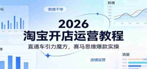 2026淘宝开店运营教程：直通车引力魔方，赛马思维爆款实操-任任的小木屋 - 热点知汇