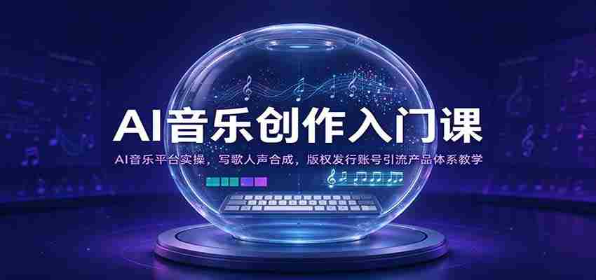 开启AI音乐创作之旅：实操AI音乐平台，人声合成技巧，版权发行与账号运营全攻略-任任的小木屋 - 热点知汇
