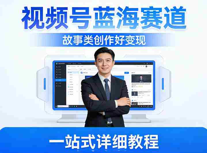 视频号蓝海赛道，故事类创作好变现，一站式详细教程-任任的小木屋 - 热点知汇