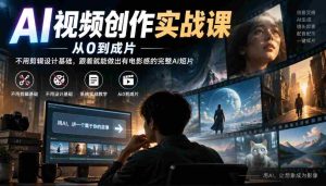 零基础也能轻松上手！AI视频制作全攻略，零剪辑设计，轻松打造电影级AI短片-任任的小木屋 - 热点知汇
