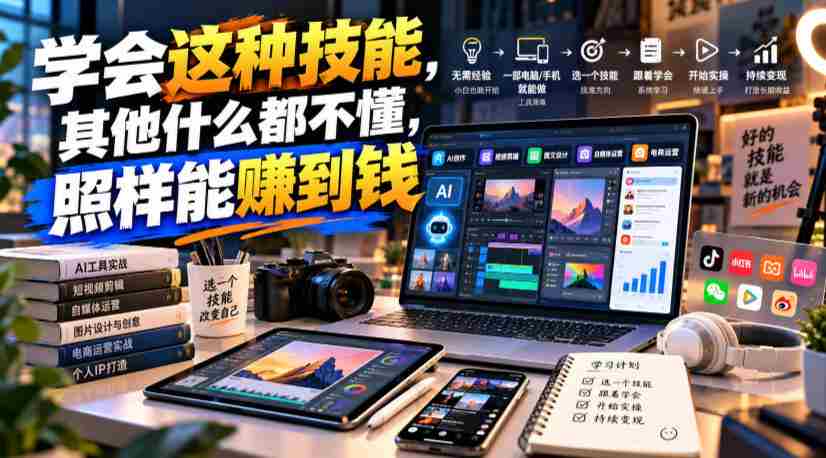 某公众号付费文章：学会这种技能，其他什么都不懂，照样能賺到钱-任任的小木屋 - 热点知汇