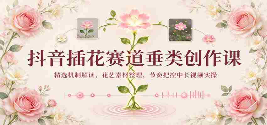 揭秘抖音插花热潮：揭秘精选机制，整理花艺素材，掌握中长视频节奏实操技巧-任任的小木屋 - 热点知汇
