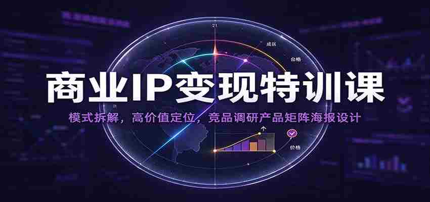 深度解锁商业IP变现密码：解析成功模式，精准定位高价值，深入分析竞品，构建产品矩阵与视觉海报-任任的小木屋 - 热点知汇