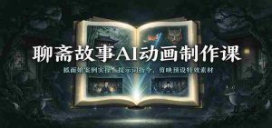 AI动画演绎《聊斋》奇谈:狐面娘实操教程,掌握剪映特效技巧-任任的小木屋 - 热点知汇
