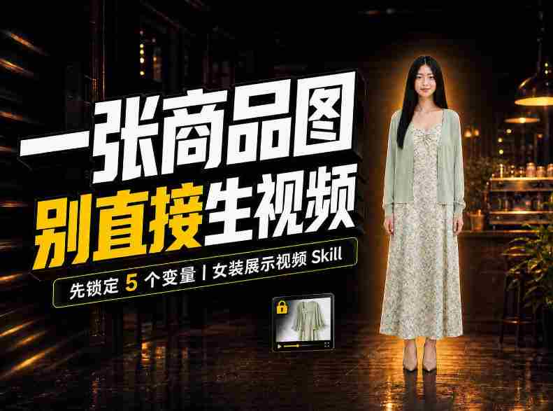 AI女装视频频频翻车？症结并非提示词，Skill女装展示技术聚焦五大关键变量！-任任的小木屋 - 热点知汇