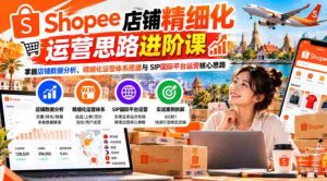深入解析Shopee店铺运营:进阶数据分析与精细化管理体系,解锁SIP全球平台运营精髓-任任的小木屋 - 热点知汇