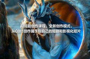 AI短剧创作课程，全新创作模式，从0到1创作属于你自己的短剧和影视化短片-任任的小木屋 - 热点知汇