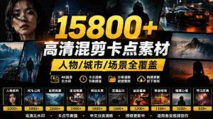 影视混剪宝库】15800余款高清素材,热门电影精彩瞬间收录,涵盖人物、城市、场景,分类详尽明了-任任的小木屋 - 热点知汇