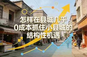 付费文章:怎样在县城几乎0成本抓住小县城的结构性机遇-任任的小木屋 - 热点知汇