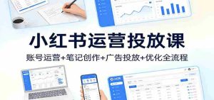 小红书运营投放课：账号运营+笔记创作+广告投放+优化全流程-任任的小木屋 - 热点知汇