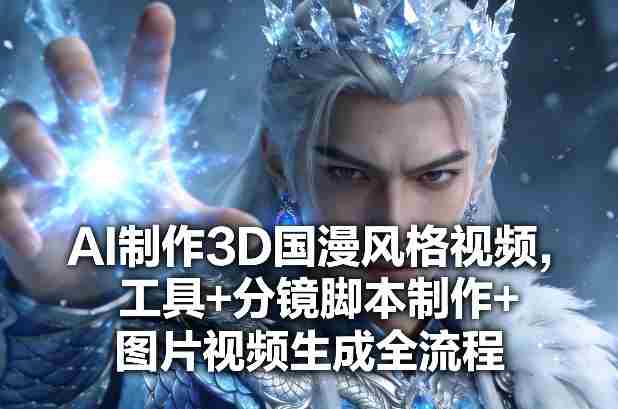 AI制作3D国漫风格视频,工具+分镜脚本制作+图片视频生成全流程-任任的小木屋 - 热点知汇