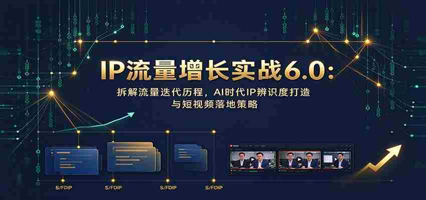 AI时代IP影响力提升秘籍6.0:流量进化轨迹剖析,短视频制作与AI助力IP辨识度攻略-任任的小木屋 - 热点知汇