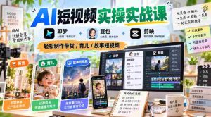 探索AI短视频制作之道:梦+豆包+剪映联手,轻松打造带货/育儿/故事内容-任任的小木屋 - 热点知汇