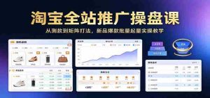 淘宝全站营销实战课程:从选品测试到矩阵策略,教你批量打造爆款热销产品实操指南-任任的小木屋 - 热点知汇