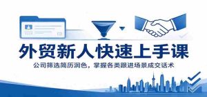 外贸新手速成攻略:企业简历精选技巧,精通不同情境下的成交技巧-任任的小木屋 - 热点知汇