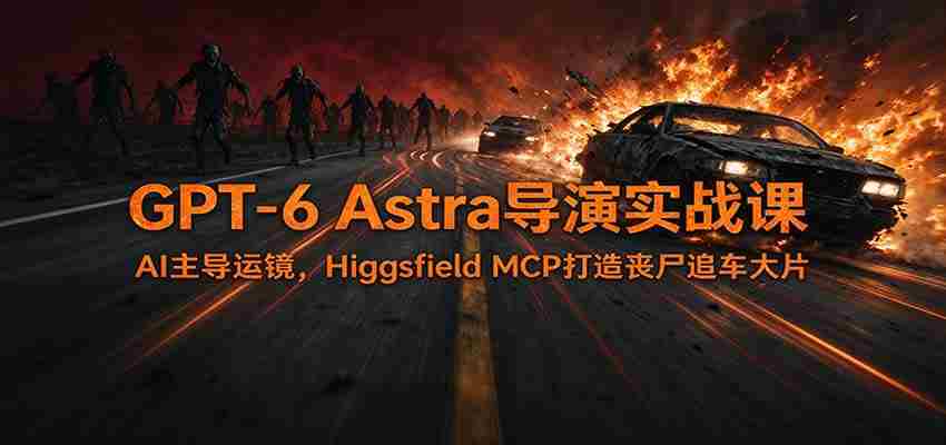 AI导演GPT-6实战课堂：丧尸追车巨制，Higgsfield MCP演绎AI运镜艺术-任任的小木屋 - 热点知汇