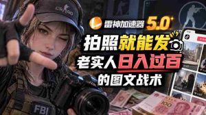 全新雷神5.0版:轻松拍照分享,诚实用户日赚百元的图文赚钱秘籍-任任的小木屋 - 热点知汇