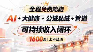 智能科技赋能健康领域,跨界融合构建收益管道,新手无忧入门,全民共创财富生态-任任的小木屋 - 热点知汇