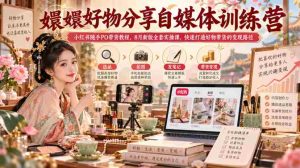 甄嬛精选好物推荐课：小红书轻松带货攻略，8月全新实操教程，助你快速实现好物变现-任任的小木屋 - 热点知汇