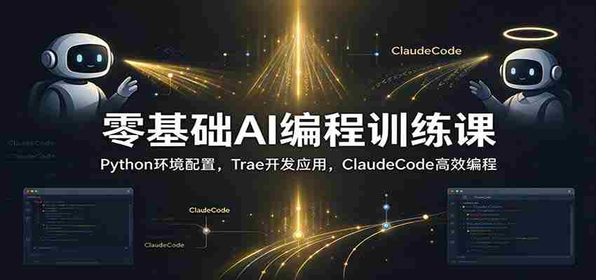 初学者AI编程教程:Python搭建教程,Trae开发实战,ClaudeCode快速编程技巧-任任的小木屋 - 热点知汇