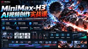 探索MiniMax-H3 AI视频制作奥秘：轻松驾驭短剧、燃情打斗、人物演绎，解锁8-12G低显存高效工作流-任任的小木屋 - 热点知汇