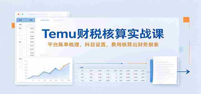 揭秘Temu财税实操秘籍:高效梳理平台账单,精准科目设置,轻松编制财务报表-任任的小木屋 - 热点知汇