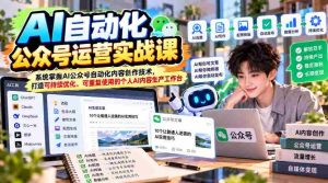 探索AI赋能公众号管理：全面学习AI自动化创作技巧，构建高效个人内容生产平台-任任的小木屋 - 热点知汇