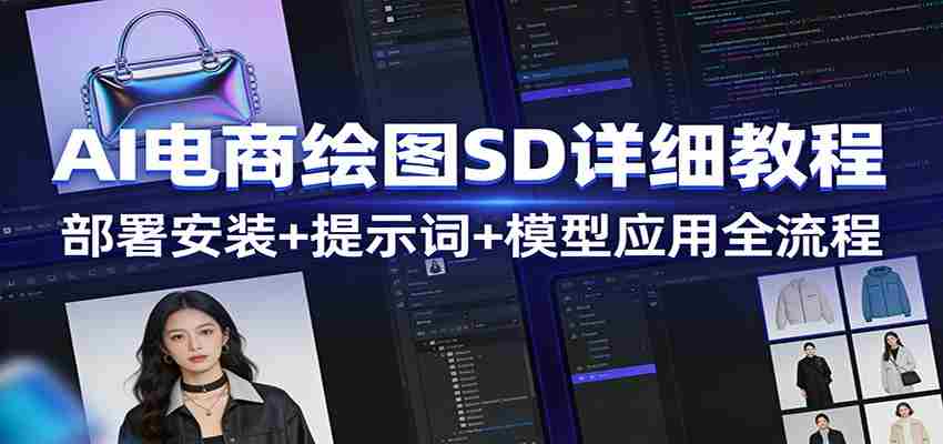 AI电商绘图SD详细教程：部署安装+提示词+模型应用全流程-任任的小木屋 - 热点知汇