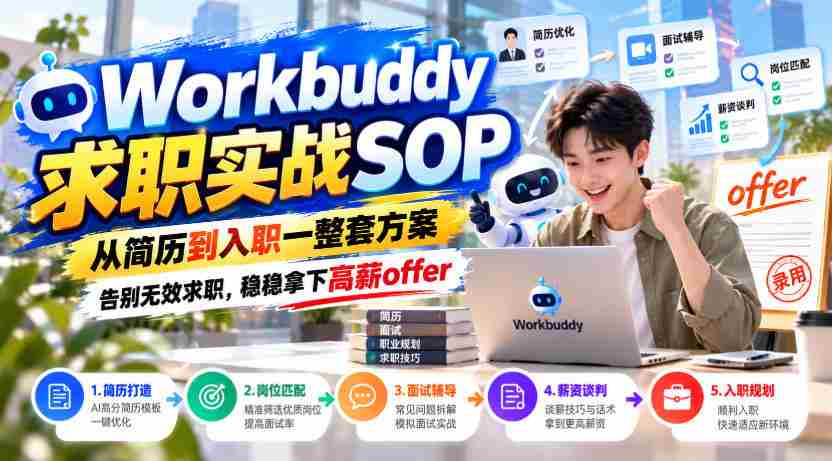 全方位求职助手：简历优化至入职指导，一揽子攻略助你告别无效投递，轻松斩获高薪职位-任任的小木屋 - 热点知汇