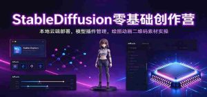 探索StableDiffusion创作之旅：轻松本地部署，高效模型插件掌控，动画与二维码素材实操教学-任任的小木屋 - 热点知汇